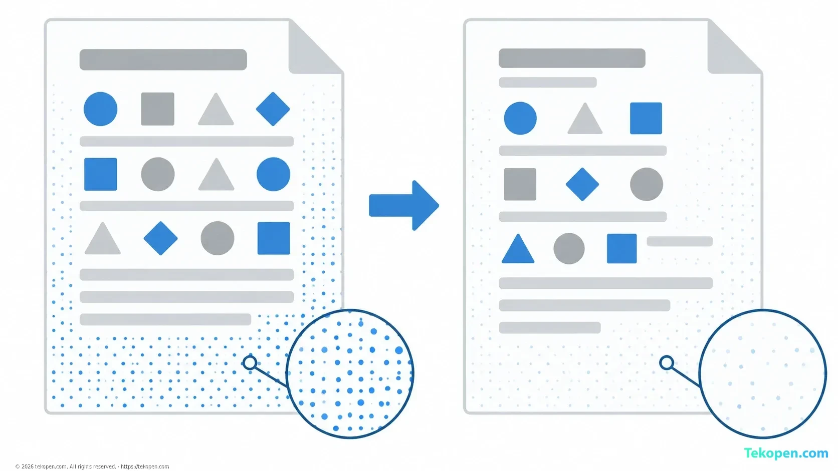 Illustration of how editing can weaken a watermark signal