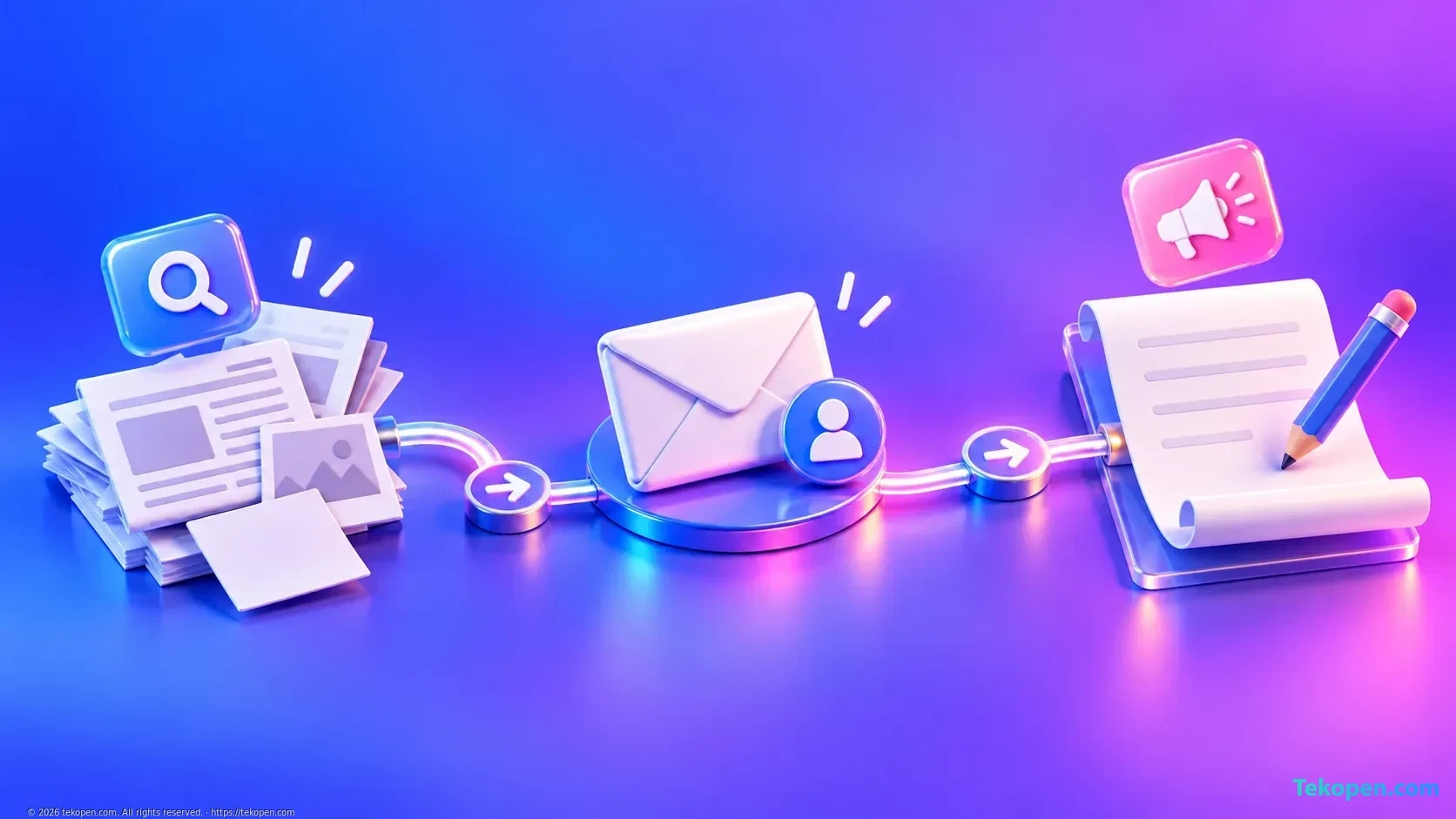 Quy trình kết nối tin tức- lựa chọn người nhận và soạn thông báo