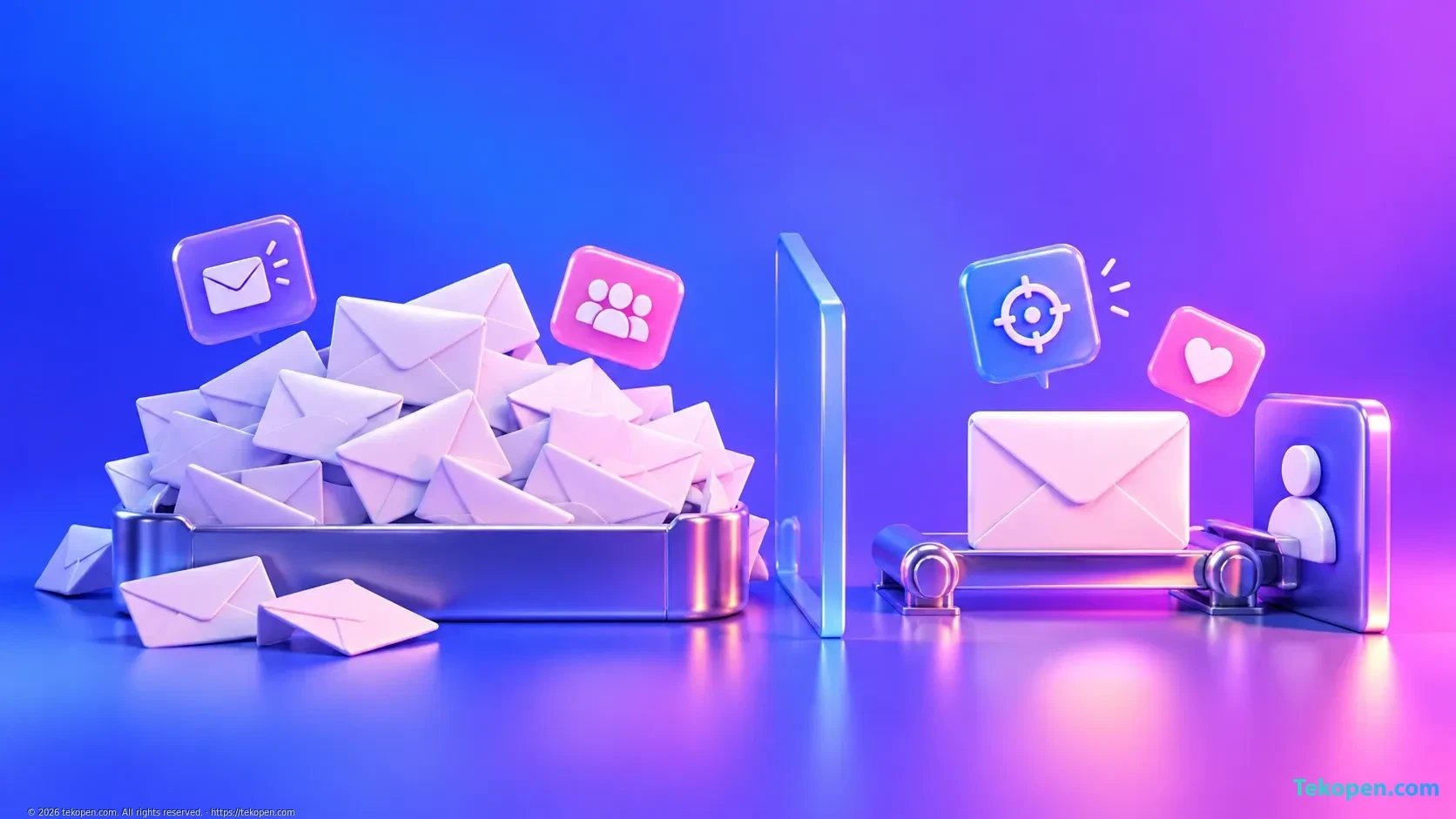 Lựa chọn thông điệp phù hợp thay vì gửi hàng loạt email