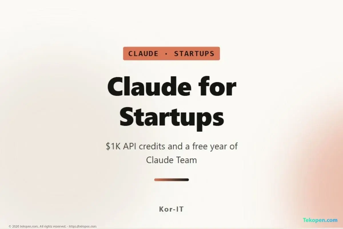 Đăng ký Claude Startups