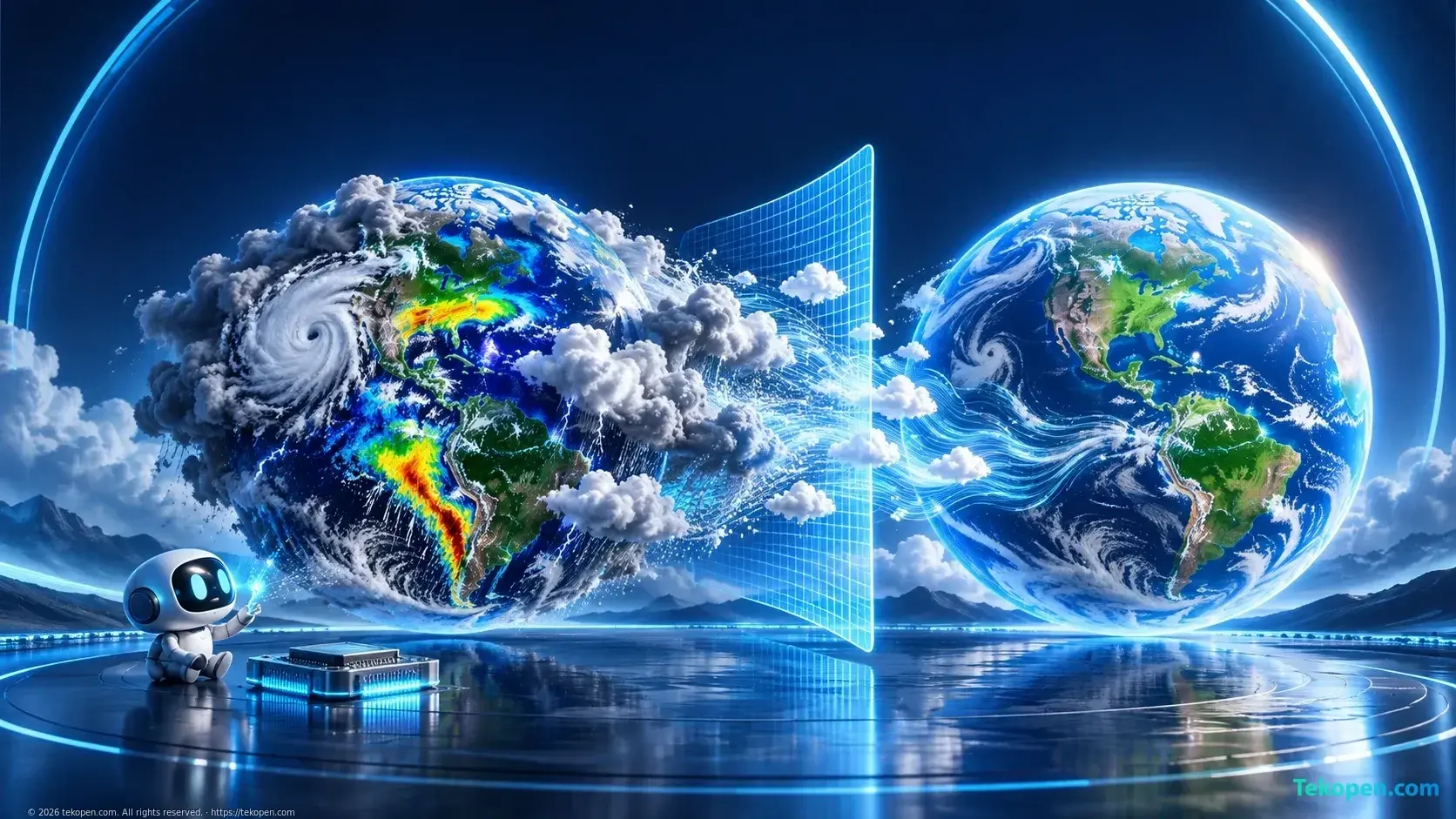 Microsoft uses AI to correct weather forecast bias, running on CPUs